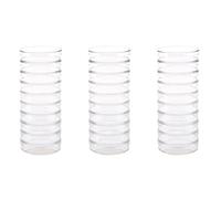 Wzxksoac 30 Piezas Placas de Esteril W/Lids para Placa de Laboratorio Bacteriano Levadura 55mm X 15mm