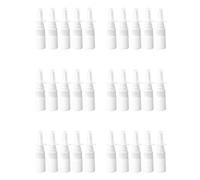 Wzxksoac 30Pcs 10Ml Bottle Recargable Plastic Mist Nose Rociador Nasal