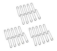 Wzxksoac 30pzs 4 Pulgadas Pin de Seguridad de Metal - Grande y Fuerte Suficiente para Sujetar Telas y Materiales Pesados Lona, tapiceria