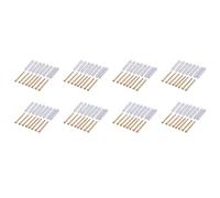 Wzxksoac 32 Piezas M2.5x32mm Fonocaptor Humbucker de Guitarra Electrica Tornillo y Resorte de de Ajuste - Paso 0.4mm - Dorado