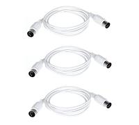 Wzxksoac 3X Cable de Extension de MIDI A Male 5 Pin 1,5/4.95FT Alta Calidad 5 Pin Macho A 5 Cable de Extension Pin Male MIDI