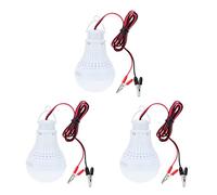 Wzxksoac 3X DC 12V 7W LED Bombilla General Bombilla Tipo de Casa/Camping/Senderismo/Emergencia/Al Aire Libre