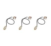 Wzxksoac 3X Guitarra Acustica Transductor Amplificador Precableado Accesorio de Pastillas de Piezoeléctrico