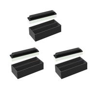 Wzxksoac 3X Juego de Limpieza y Soporte para Barba, Herramienta de Limpieza, 1 Limpieza de Barba y 1 Soporte para Barra de Limpieza, para Hombres, Lavabo de BañO, Afeitado