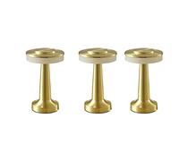 Wzxksoac 3X LED Lámpara de Mesa Recargable Táctil Mesa de Comedor Bar Lámpara de Mesa Lámpara de Noche Pequeña para Exteriores Lámpara de Mesa Decorativa, Dorado
