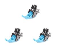 Wzxksoac 3X Máquina de Coser Industrial Universal, Prensatelas de Rueda de Rodillo de, Prensatelas de Tela Gruesa para Coche Plano, Prensatelas B