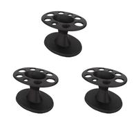 Wzxksoac 3X Soporte para Cepillo Pelo, Cepillo Redondo para Cabello, Soporte para Peine, Estante ExhibicióN, Soporte para Cepillo Peinar el Cabello, Estante Herramientas PeluqueríA