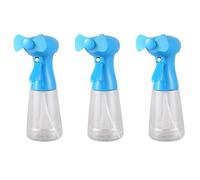 Wzxksoac 3X Ventilador con Rociador De Agua Ventilador De NebulizacióN De Mano - Ventilador De NebulizacióN con Neblina como Ventilador con BateríA Pulverizador De Botella De Agua (300 Ml)