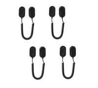 Wzxksoac 4 Antipérdida para Control Remoto, Cordón de Seguridad, Cable Multiusos, Organizador de Almacenamiento para el Hogar, Color Negro.