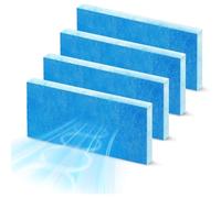 Wzxksoac 4 Filtros para Cabina de Pintura, Filtros Portátiles para Cabina de Pulverización, Filtros de Escape para Cabina de Pintura, para Reemplazar Cabinas Pulverización con Aerógrafo