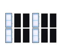Wzxksoac 4 Hepa + 8 Filtros de Refuerzo de Carbono para Aer1 Hepa Tipo de Filtro de Aire Total, para Filtro Purificador de Aire Serie Aer1, Repuesto Hapf30At