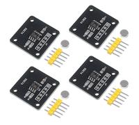 Wzxksoac 4 Módulos de Sensor de Medición de Ángulo de Inducción Magnética MT6701, Codificador Magnético, 3,3 V, 14 bits, Alta Precisión, Reemplaza A AS5600.