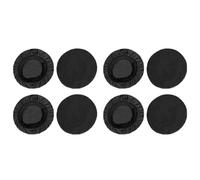 Wzxksoac 4 Pares de Fundas Elásticas para Auriculares de 10 cm, Lavables y Elásticas, Color Negro.