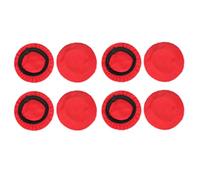 Wzxksoac 4 Pares de Fundas Elásticas para Auriculares de 10 cm, Lavables y Elásticas, Color Rojo.