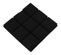 Wzxksoac 4 pcs insonorizacion Foam Studio Acustica Sound Tratamiento Absorcion Wedge Tile 30 x 30 x 5cm