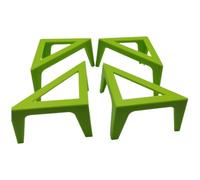 Wzxksoac 4 Soportes de Lienzo para Pinturas AcríLicas, Elevadores de Pies para Pintores, Soporte para Tablero de Dibujo, TríPode, Herramienta A