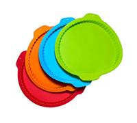 Wzxksoac 4 Uds. Moldes para Hornear Silicona con Ondas Redondas para Pizza, Galletas Hechas A Mano, Pan, Pizza, Pastel, Bandeja para Tostadas, Molde Fino para Pastel, Herramienta Cocina