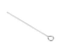 Wzxksoac 450 Ojales De Metal para Tono Plateado, Pcs, 30x0.7mm