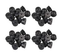 Wzxksoac 48 Piezas Lavadoras Conicas de Pata de Goma Antideslizantes de Muebles de 22mm x 10mm