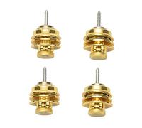 Wzxksoac 4Pzs Cerradura de Correa de Guitarra Antideslizante Hebilla de Cinturones de Guitarra Hilo de Boton para Acustica Electrica Bajo Piezas de Correa de Guitarra Accesorios-