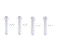 Wzxksoac 4X 1812/2012 ÓSmosis Inversa RO Carcasa de Filtro de Membrana 1/4 Enlaces Rápidos Piezas de Purificador de Agua de Cocina