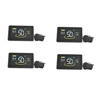 Wzxksoac 4X H6C Bicicleta EléCtrica Pantalla LCD Medidor 24V-60V e Scooter Panel LCD Pantalla A Color con USB UART para Bicicleta EléCtrica (5PIN)