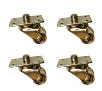 Wzxksoac 4X Rueda para Piano Accesorio de Rueda Doble Ruedas Giratorias Móviles Verticales Carro Pesado para Trabajo Protectores de Patas de Muebles Móviles Piso