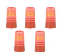 Wzxksoac 5 Casquillos de Hierro para Golf, con Rayas de Colores, para Varillas de Hierro de 9,5 X 25 X 13,7 mm, Equipo de Golf A