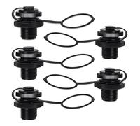 Wzxksoac 5 Tapones para Kayaks Inflables, 24 Mm, Repuestos para Kayaks, Accesorios para Botes Inflables.