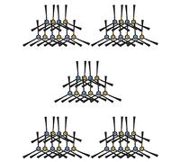 Wzxksoac 50 Piezas Robot Aspiradora Cepillo Lateral para V8 V8S X750 A7 X800 X785 V80 Accesorios de Piezas de Aspiradora Robótica