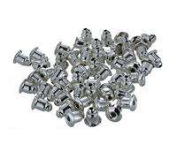 Wzxksoac 50pzs Aretes de Plata Sujetadores en Forma de Bola