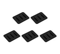 Wzxksoac 5X Baladas Guitarra Acústica Clásica Mute Pad Práctica de Silicona Silenciador de Guitarra Instrumentos Musicales Guita Partes y Accesorios