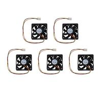 Wzxksoac 5X CPU Ventilador Refrigerador Fan 60x60mm Caja Ordenador