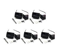Wzxksoac 5X Preamplificador de Ecualizador de Guitarra AcúStica -17B con Sintonizador de Procedimiento Digital Ecualizador de Ecualizador 3 Bandas con de Guitarra Sintonizador