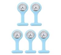 Wzxksoac 5X Reloj de Silicona de Enfermera Zafiro/Electrico Zafiro