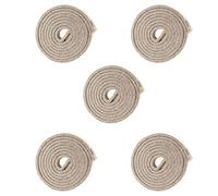 Wzxksoac 5X Self-Stick Rollo de Tira de Fieltro Resistente para Superficies Duras (1/2 Pulgada x 60 Pulgadas), Cremoso
