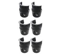 Wzxksoac 6 Bolsillos para Mesa de Billar, Accesorios de Mesa, Ahorro de Espacio, Resistentes, con Agujero para Bola, Suministros de Billar.