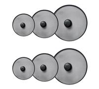 Wzxksoac 6 Uds Protector Salpicaduras Cocina Pantallas Salpicaduras SartéN Protector Salpicaduras Pantalla Salpicaduras Grasa A Prueba Aceite Tapa de Olla