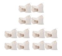 Wzxksoac 600 Piezas Bolsas de Muselina de Algodón Bolsita Bolsas de Cordón Multiusos (4 x 6 Pulgadas)