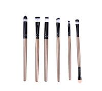 Wzxksoac 6Pcs/Set Set De Brocha De Maquillaje Herramientas Brochas De Lana Kits