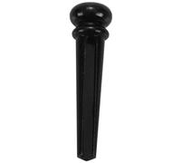 Wzxksoac 6pzs Un juego de accesorios de guitarra Clavo de cono de acorde de guitarra de madera maciza guitarra acustica Negro