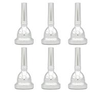 Wzxksoac 6X Boquilla de Cobre de Trombon Alto 6.5AL Plata