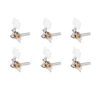 Wzxksoac 6X Boton de Cuerdas Clavija Mecanica para Guitarra Acustica Electrica