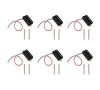 Wzxksoac 6X Fonocaptor Humbucker de Guitarra Eléctrica Fonocaptor Alnico V para Cuello Negro