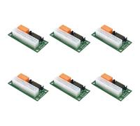 Wzxksoac 6X Placa de Alimentación PSU Dual Adaptador de Fuente de Alimentación MúLtiple Add2Psu con Conector ATX 24Pin una 4Pin para