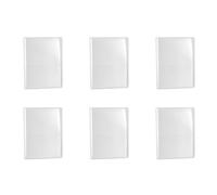 Wzxksoac 6X PP Pure Frosted Simple Cover Transparent Insert Type 5R 7 Pulgada PP Photo Album/Postcard Book Write Collection 80 Photos Kid Gifts