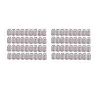 Wzxksoac 72 Luces en Miniatura para Casa de Muñecas, Luces LED en Miniatura para Manualidades, Mini Focos con Pilas (Cálido)
