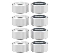 Wzxksoac 8 Almohadillas Amortiguadoras para Altavoces HiFi, Almohadillas para Amplificadores, Base para Tocadiscos, para Altavoces Amplificadores de CD.