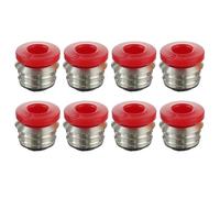 Wzxksoac 8 Conectores Neumáticos de PTFE de 2x4 Mm, Conector Rápido Bowden de 1,75 Mm, Kit de Extrusor de, Piezas de Impresora 3D.