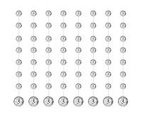 Wzxksoac 8 Paquetes de Bolas de Discoteca de 1,5 M para Decoración de Fiestas, Mini Adornos de Bola de Discoteca con Espejo para Navidad, Bodas, Fiestas de Música Dance de los Años 70.